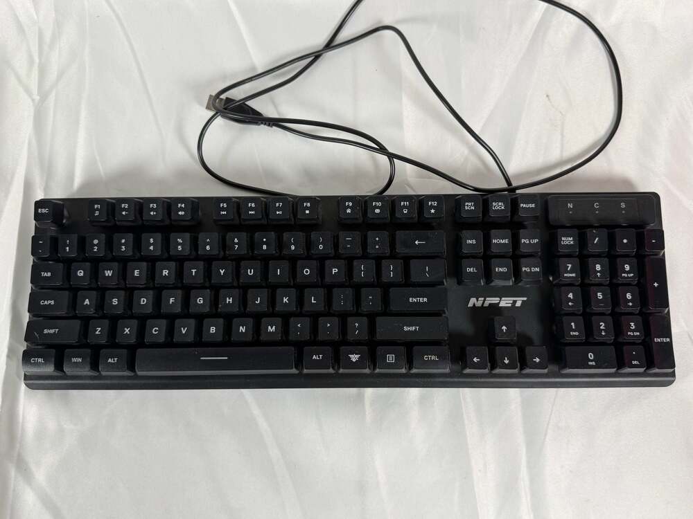 NPET K10V1 Wired Gaming Keyboard